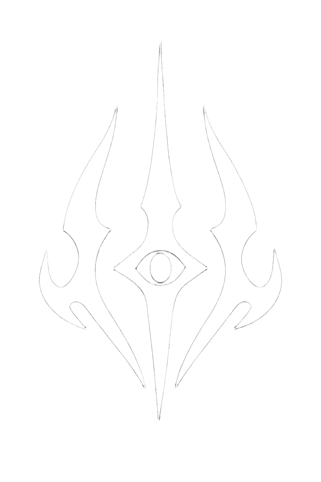 Trinetra Logo White